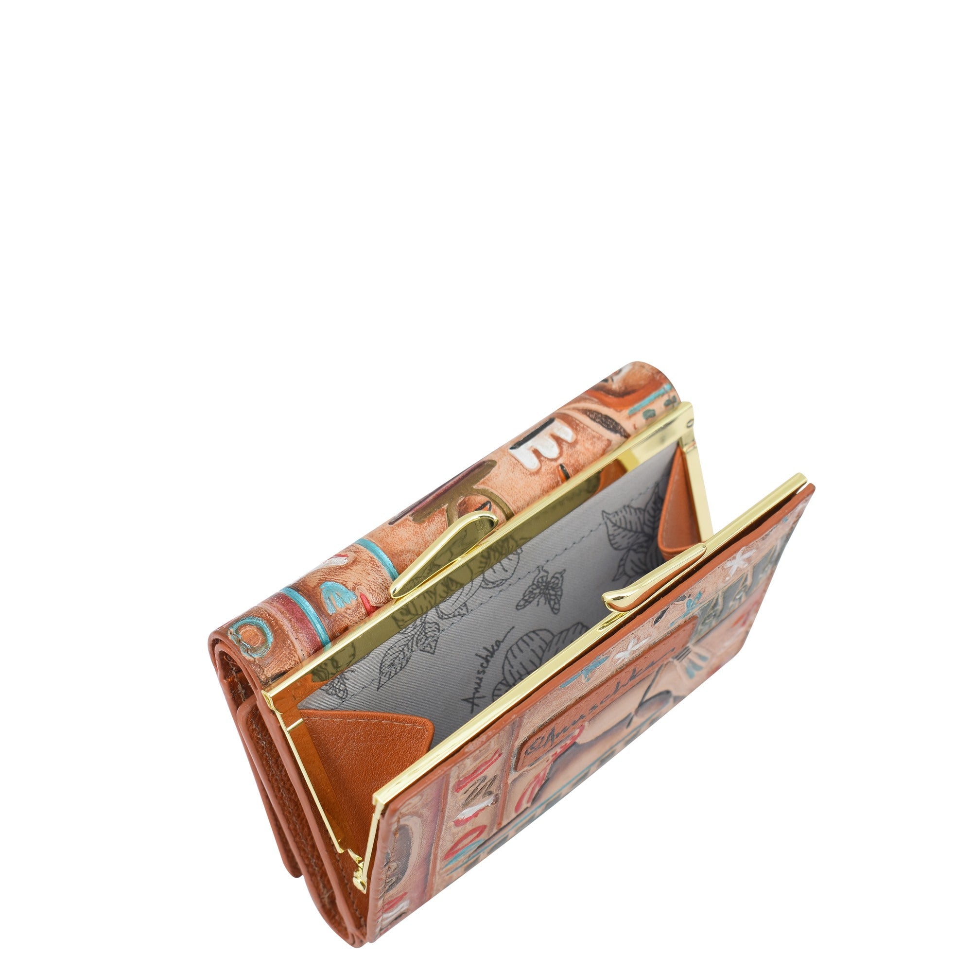 RFID Blocking Small Flap French Wallet - 1138