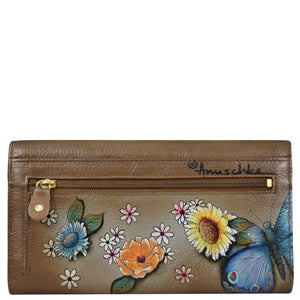 Triple Fold RFID Clutch Wallet - 1150