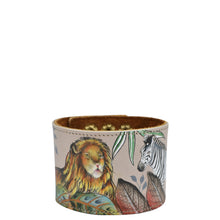Load image into Gallery viewer, African Adventure Leather Adjustable Leather Wrist Band - 1176
