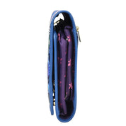 Fabric with Leather Trim Toiletry Case - 13001