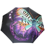 Magical Wings Navy Auto Open/ Close Printed Umbrella - 3100