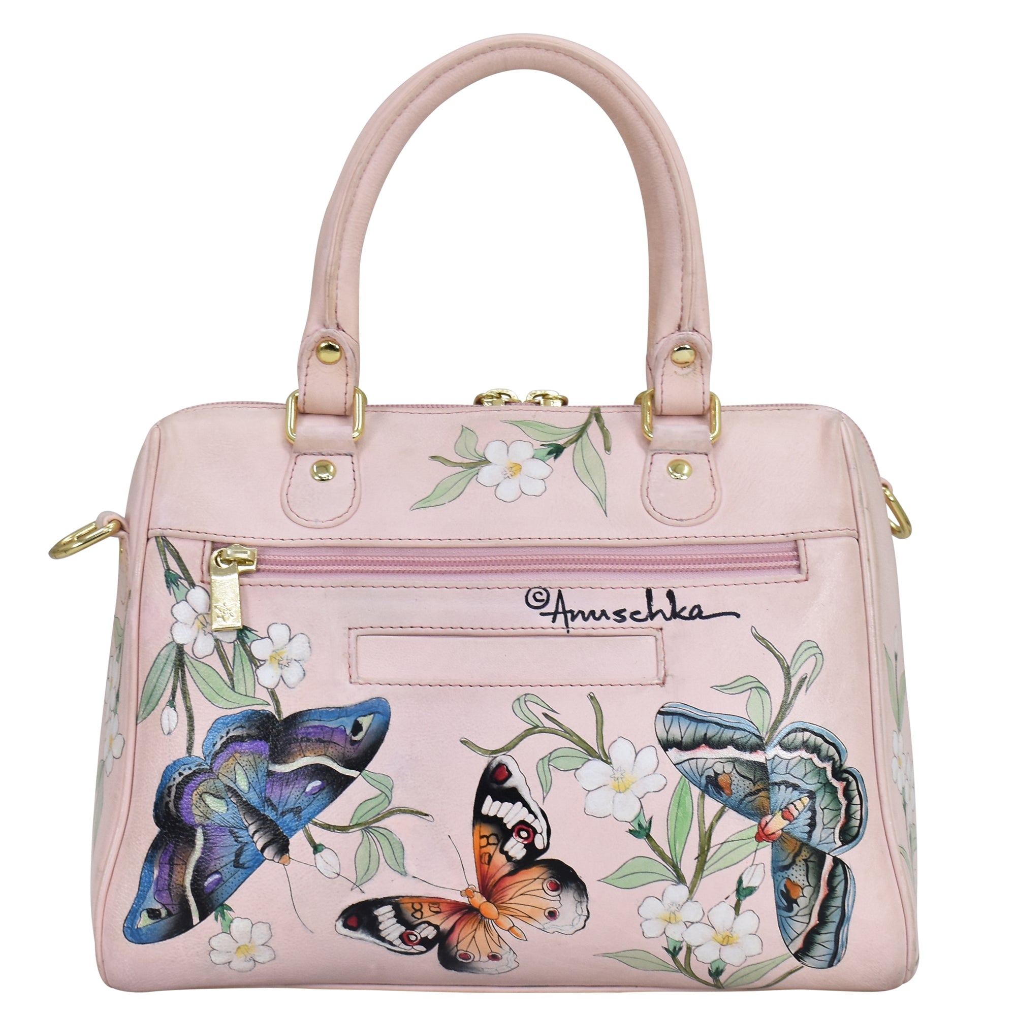 Anuschka Butterfly Satchel order and Matching Wallet