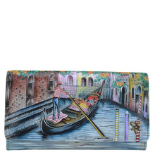 Load image into Gallery viewer, Venetian Story Accordion Flap Wallet - 1112
