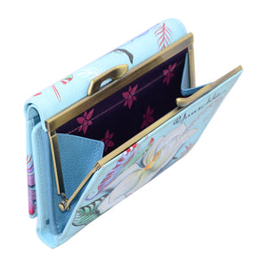 RFID Blocking Small Flap French Wallet - 1138
