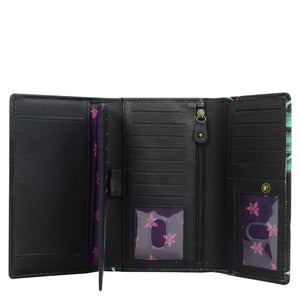 Checkbook Clutch with RFID - 1153
