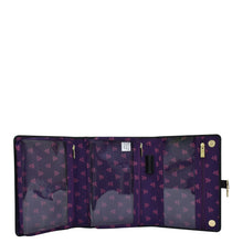 Load image into Gallery viewer, Fabric with Leather Trim Toiletry Case - 13001
