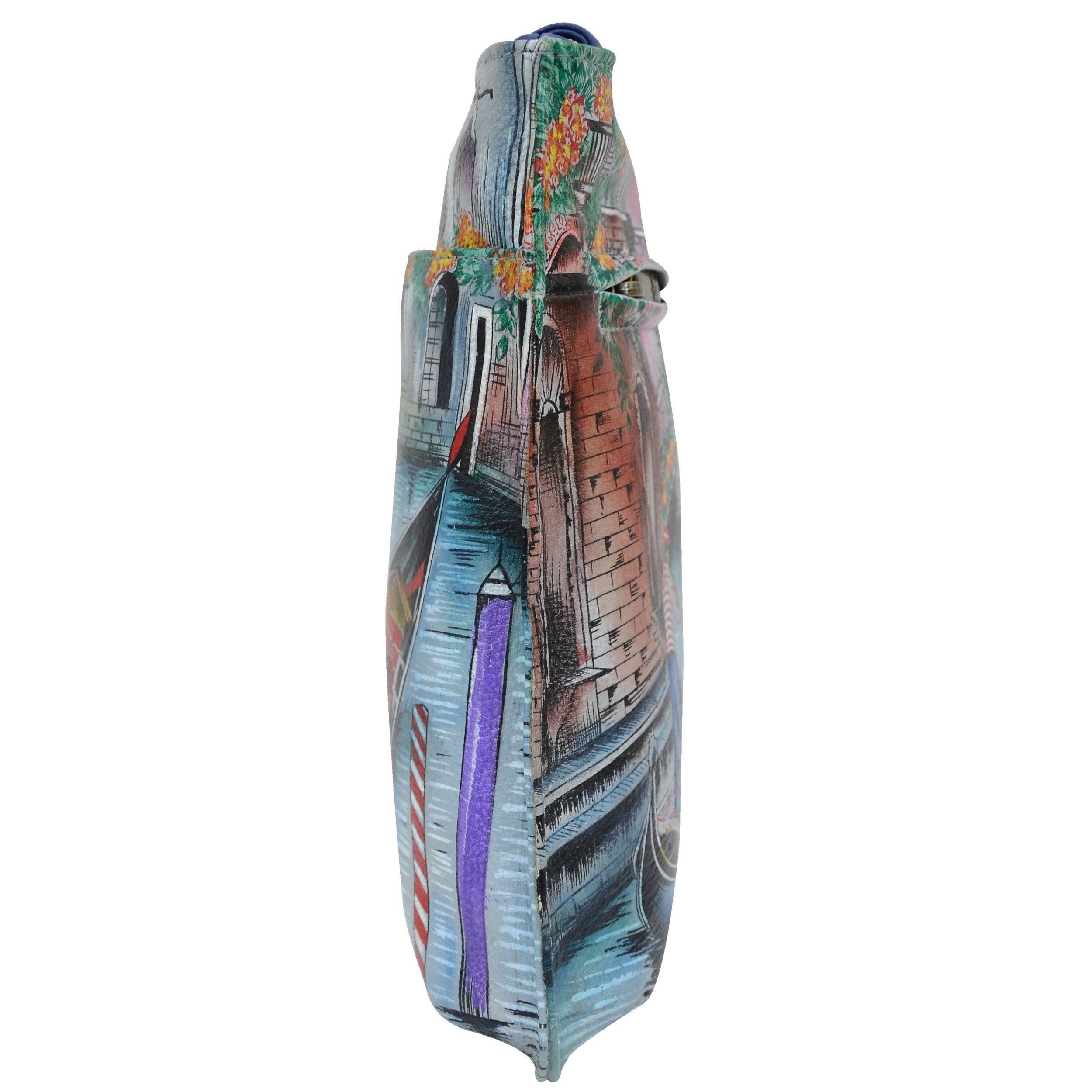 Slim Crossbody With Front Zip - 452