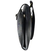 RFID Blocking Triple Compartment Crossbody Organizer - 595