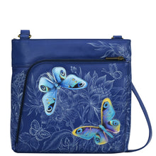Load image into Gallery viewer, Garden of Delight Crossbody With Front Zip Organizer - 651
