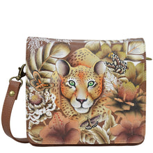 Load image into Gallery viewer, Cleopatra&#39;s Leopard Small Messenger - 669
