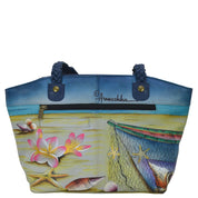 East-West Organizer Tote With Rfid Protection - 7315