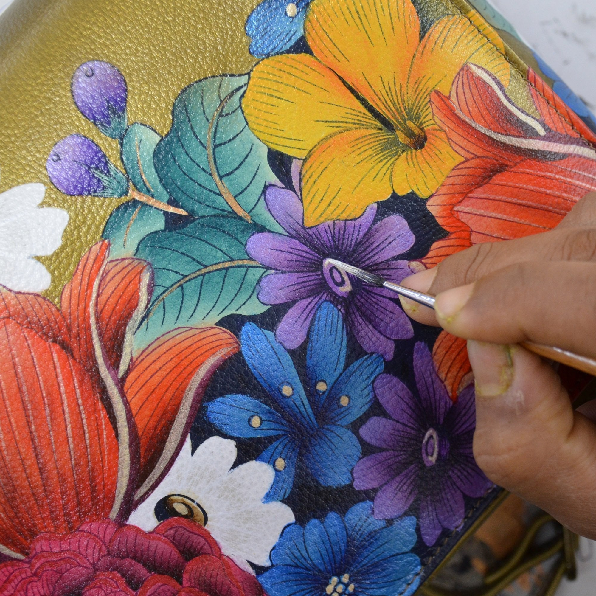 Two-Fold Small Organizer Wallet - 1166