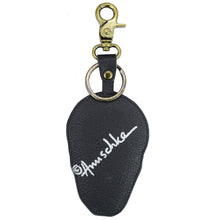 Load image into Gallery viewer, Painted Leather Bag Charm - K0018

